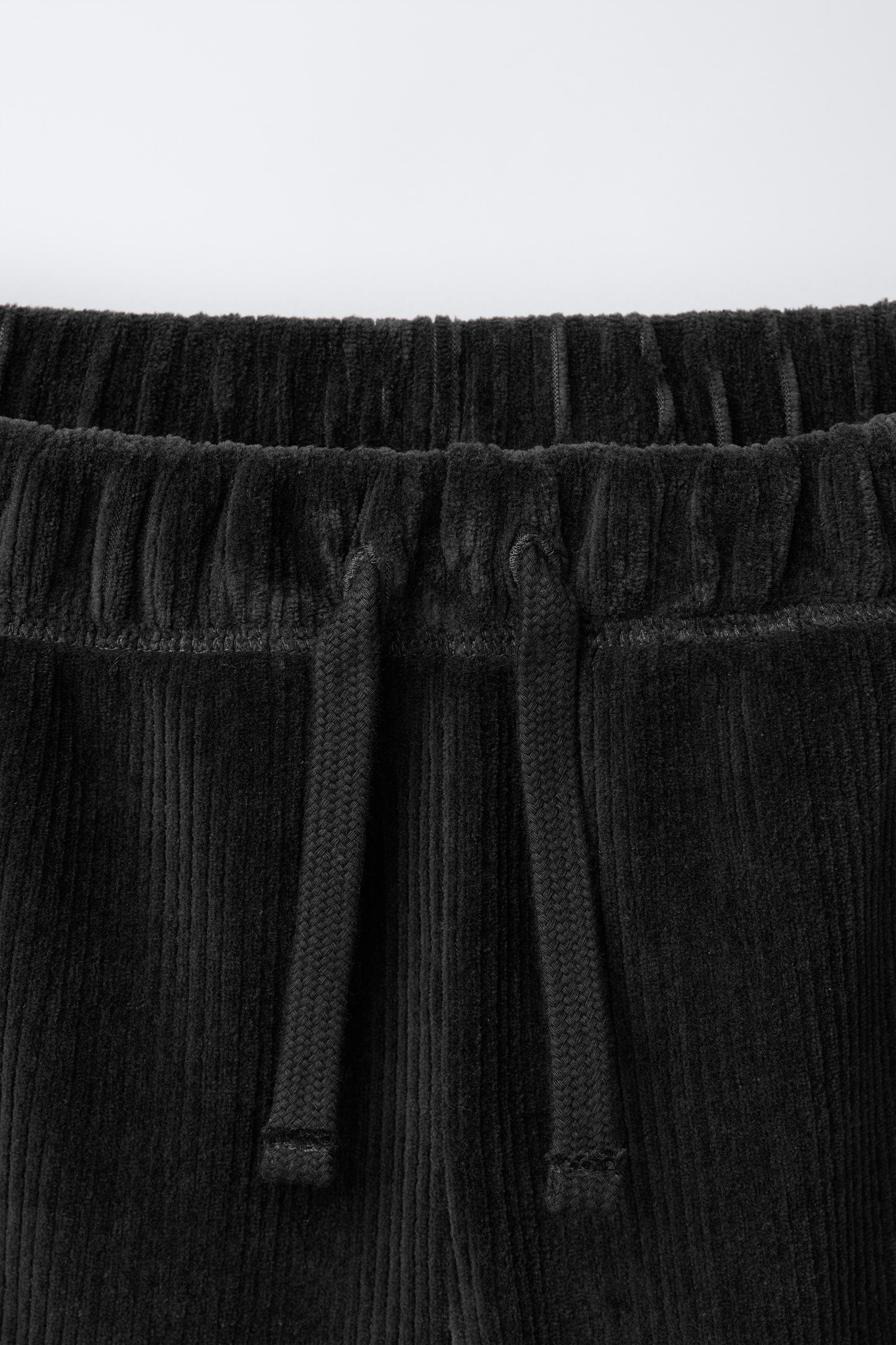 WIDE LEG CORDUROY PANTS